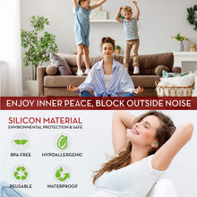 Load image into Gallery viewer, HearGreat Reusable Silicone Ear Plugs