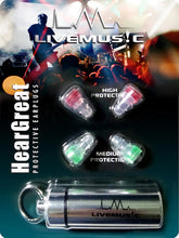 Load image into Gallery viewer, HearGreat Reusable Silicone Ear Plugs